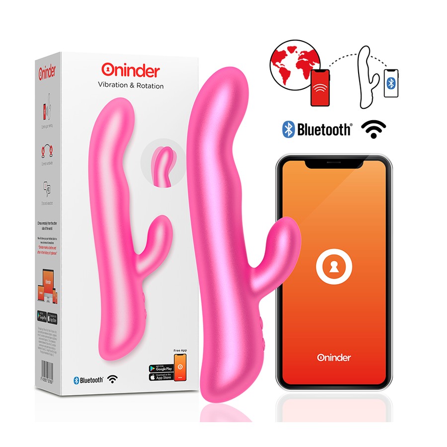 ONINDER - OSLO VIBRATION ET ROTATION NOIR - APPLICATION GRATUITE